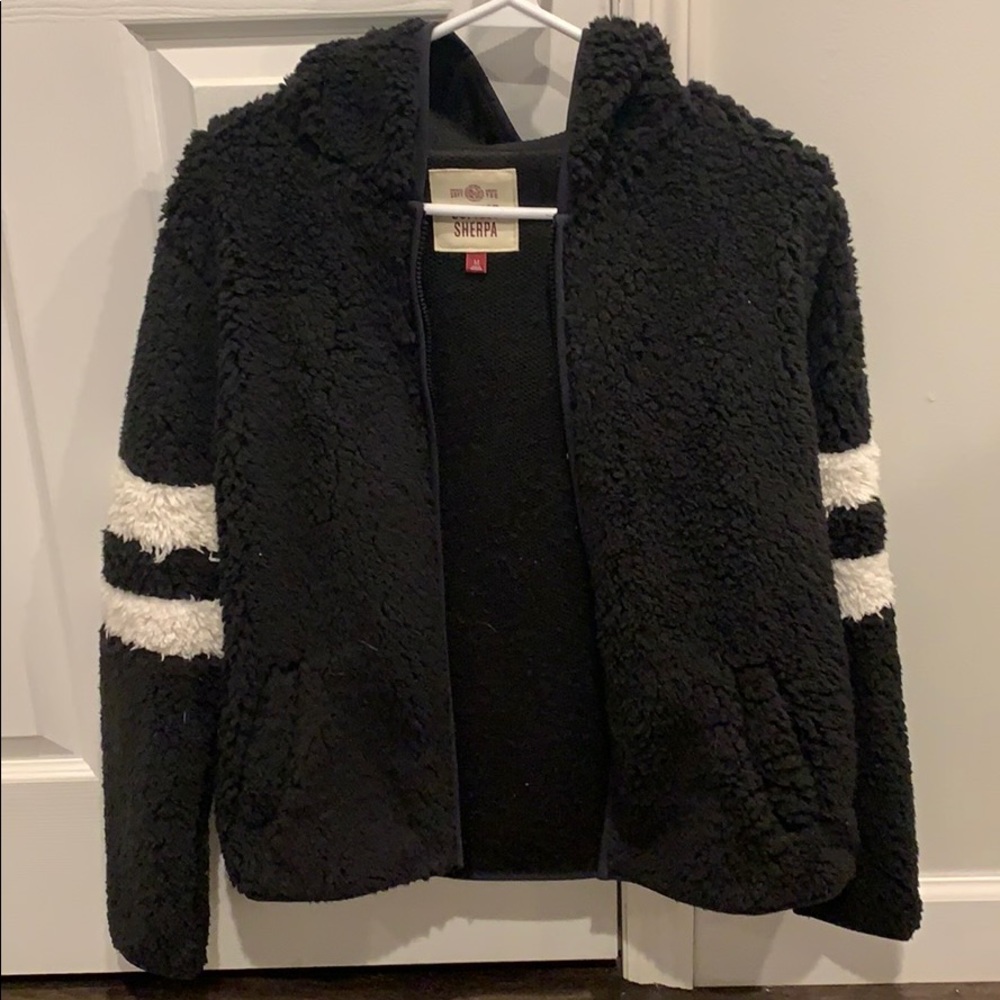 Sherpa Hoodie Zip Up